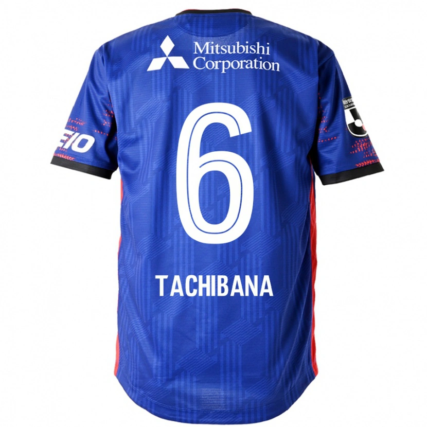 Danxen Barn Keigo Tachibana #6 Kungsblå Vit Hemmatröja Matchtröjor 2025/26 Tröjor T-Tröja