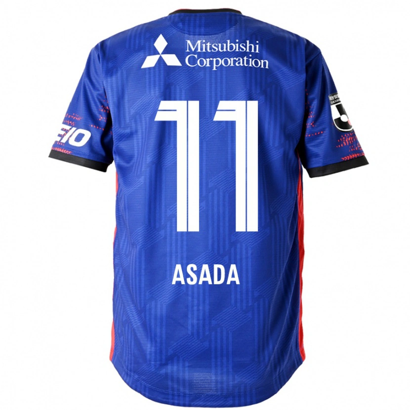 Danxen Barn Rui Asada #11 Kungsblå Vit Hemmatröja Matchtröjor 2025/26 Tröjor T-Tröja