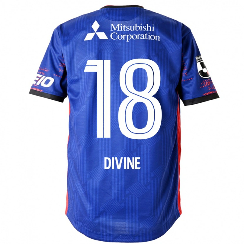Danxen Barn Divine Chinedu Otani #18 Kungsblå Vit Hemmatröja Matchtröjor 2025/26 Tröjor T-Tröja