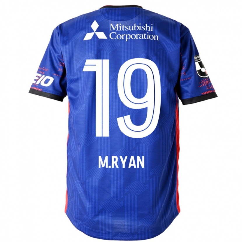 Danxen Barn Marcelo Ryan #19 Kungsblå Vit Hemmatröja Matchtröjor 2025/26 Tröjor T-Tröja