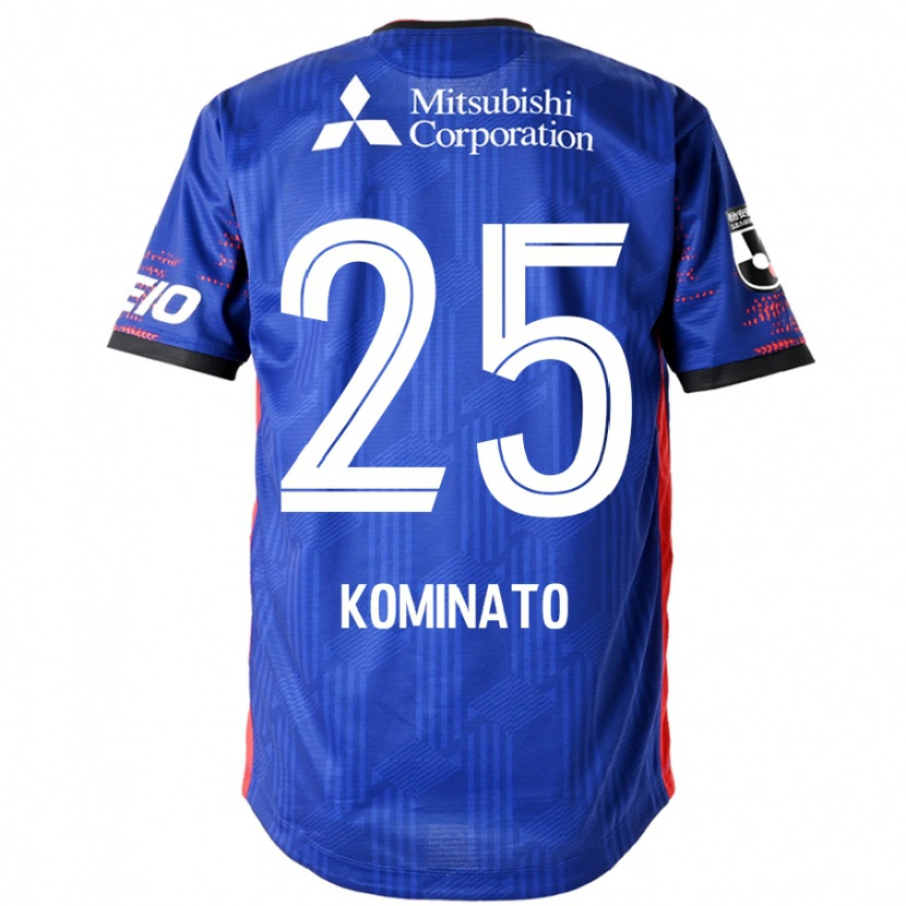 Danxen Barn Tsuna Kominato #25 Kungsblå Vit Hemmatröja Matchtröjor 2025/26 Tröjor T-Tröja