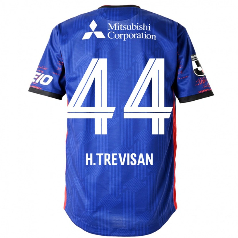 Danxen Barn Henrique Trevisan #44 Kungsblå Vit Hemmatröja Matchtröjor 2025/26 Tröjor T-Tröja