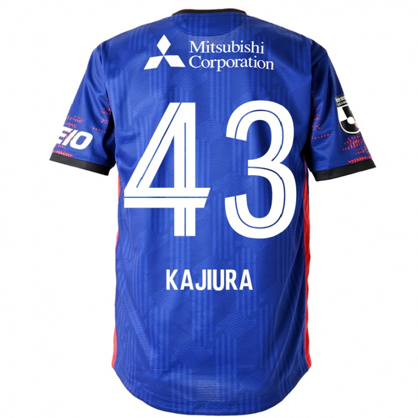 Danxen Barn Yuki Kajiura #43 Kungsblå Vit Hemmatröja Matchtröjor 2025/26 Tröjor T-Tröja