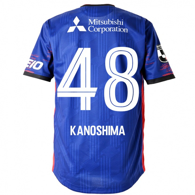 Danxen Barn Yu Kanoshima #48 Kungsblå Vit Hemmatröja Matchtröjor 2025/26 Tröjor T-Tröja
