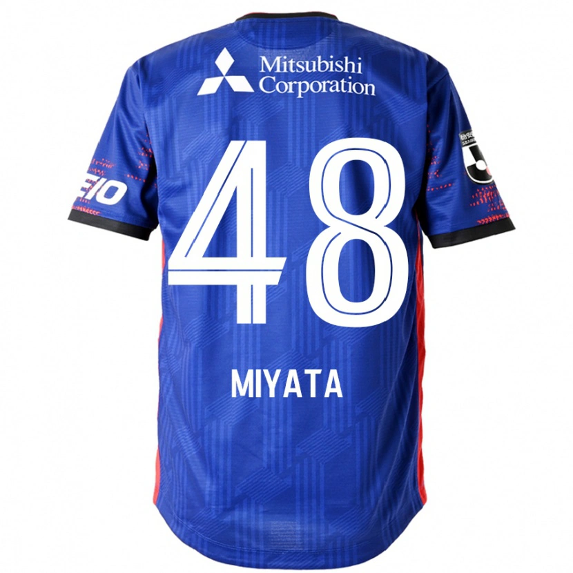 Danxen Barn Izumi Miyata #48 Kungsblå Vit Hemmatröja Matchtröjor 2025/26 Tröjor T-Tröja