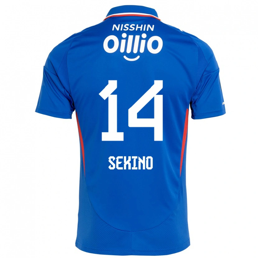 Danxen Barn Aiki Sekino #14 Kungsblå Vit Hemmatröja Matchtröjor 2025/26 Tröjor T-Tröja