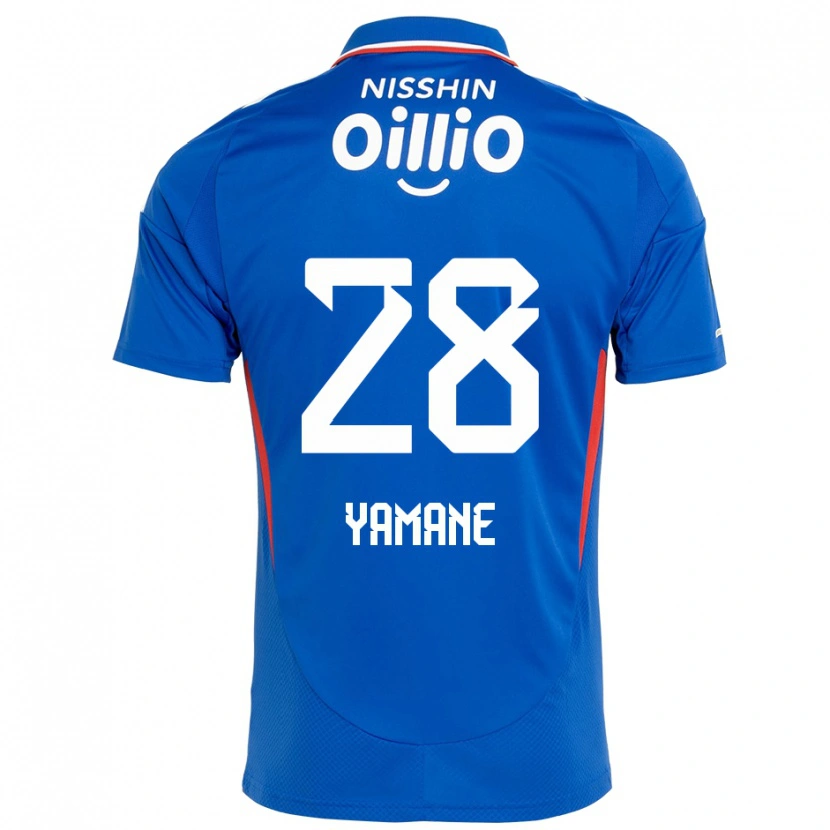 Danxen Barn Riku Yamane #28 Kungsblå Vit Hemmatröja Matchtröjor 2025/26 Tröjor T-Tröja