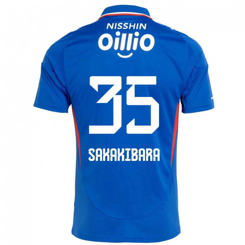 Danxen Barn Keigo Sakakibara #35 Kungsblå Vit Hemmatröja Matchtröjor 2025/26 Tröjor T-Tröja