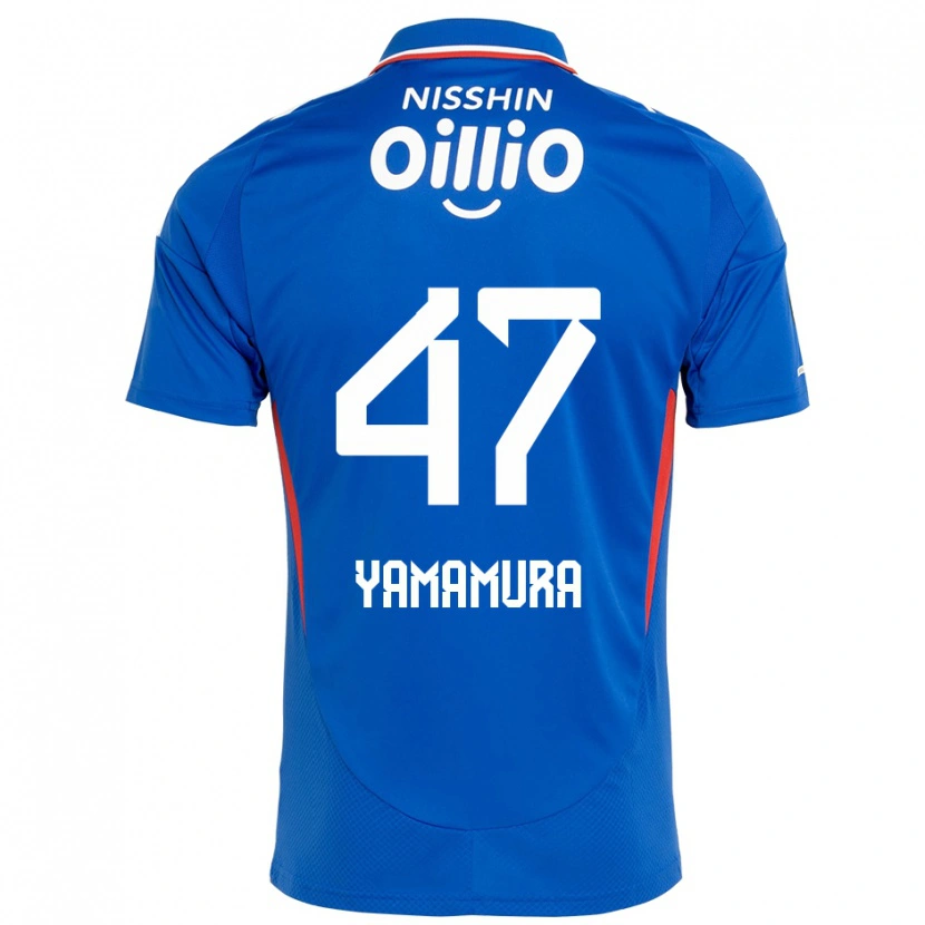 Danxen Barn Kazuya Yamamura #47 Kungsblå Vit Hemmatröja Matchtröjor 2025/26 Tröjor T-Tröja