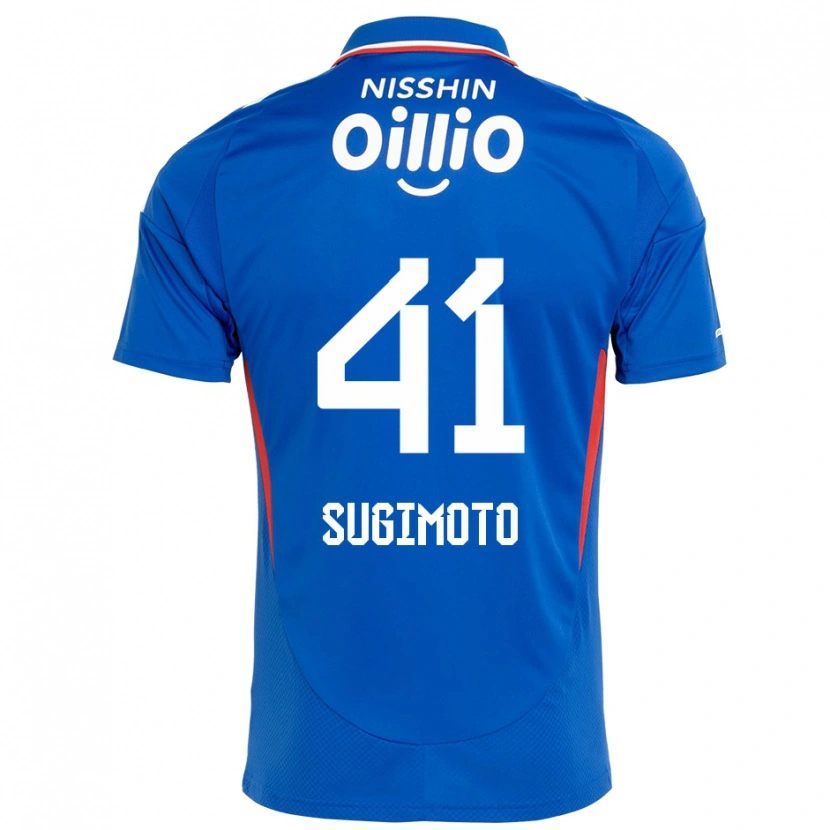 Danxen Barn Kenyu Sugimoto #41 Kungsblå Vit Hemmatröja Matchtröjor 2025/26 Tröjor T-Tröja