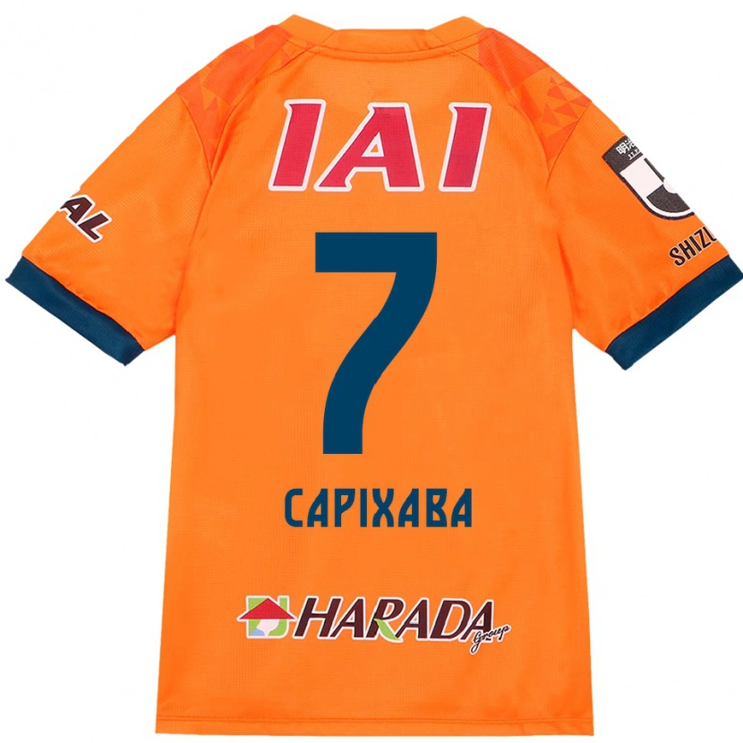 Danxen Barn Capixaba #7 Orange Röd Hemmatröja Matchtröjor 2025/26 Tröjor T-Tröja