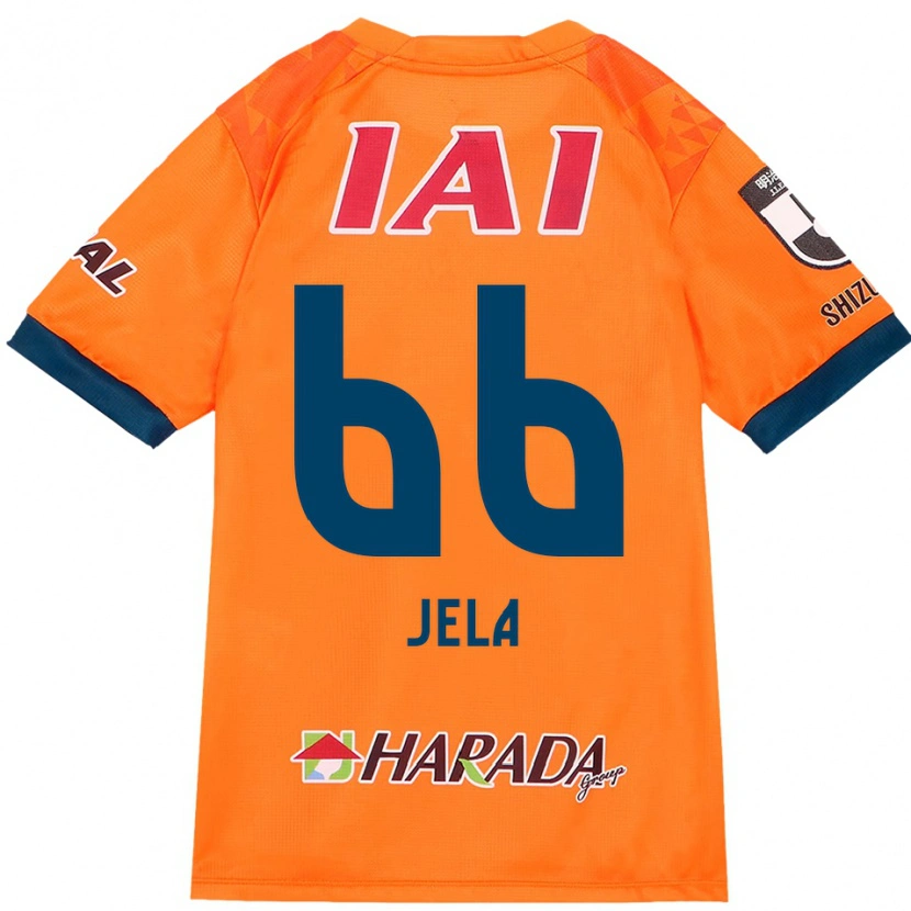 Danxen Barn Jelani Reshaun Sumiyoshi #66 Orange Röd Hemmatröja Matchtröjor 2025/26 Tröjor T-Tröja