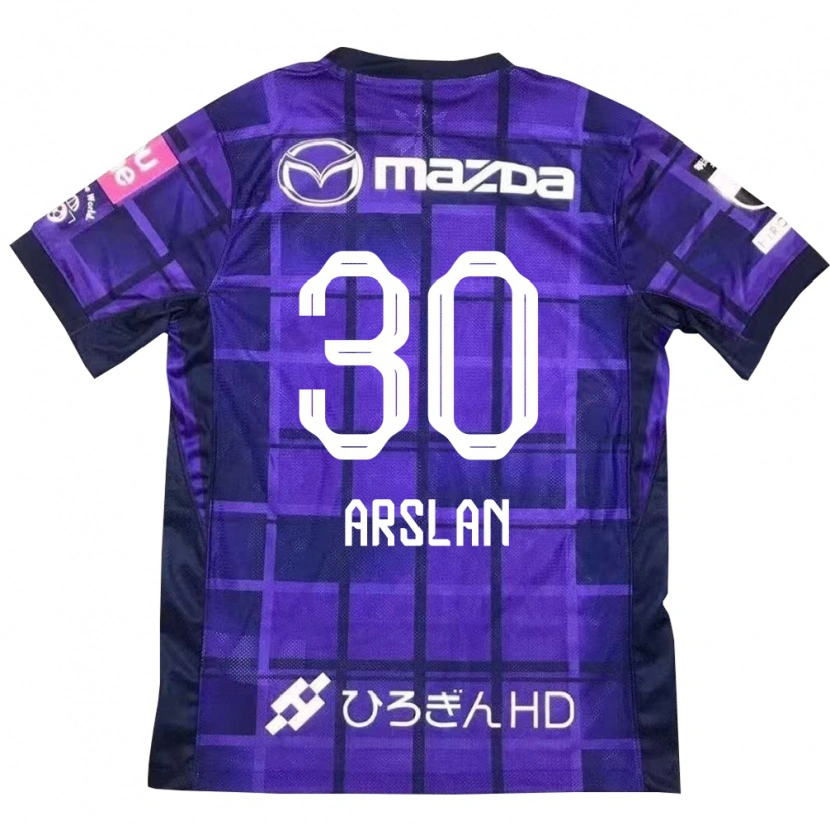 Danxen Barn Tolgay Arslan #30 Lila Orange Hemmatröja Matchtröjor 2025/26 Tröjor T-Tröja