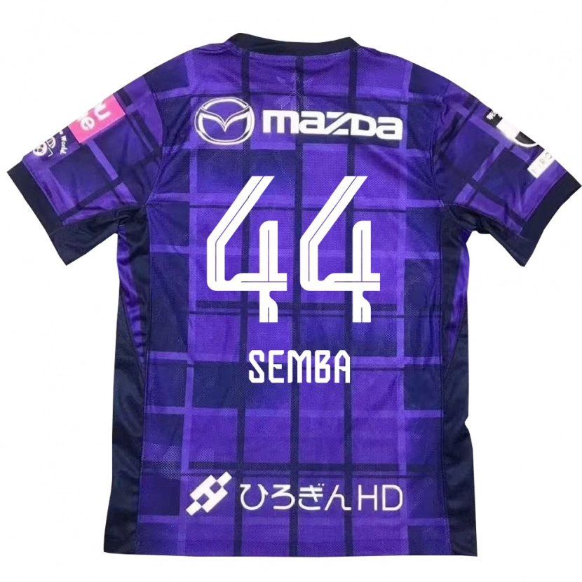 Danxen Barn Taishi Semba #44 Lila Orange Hemmatröja Matchtröjor 2025/26 Tröjor T-Tröja