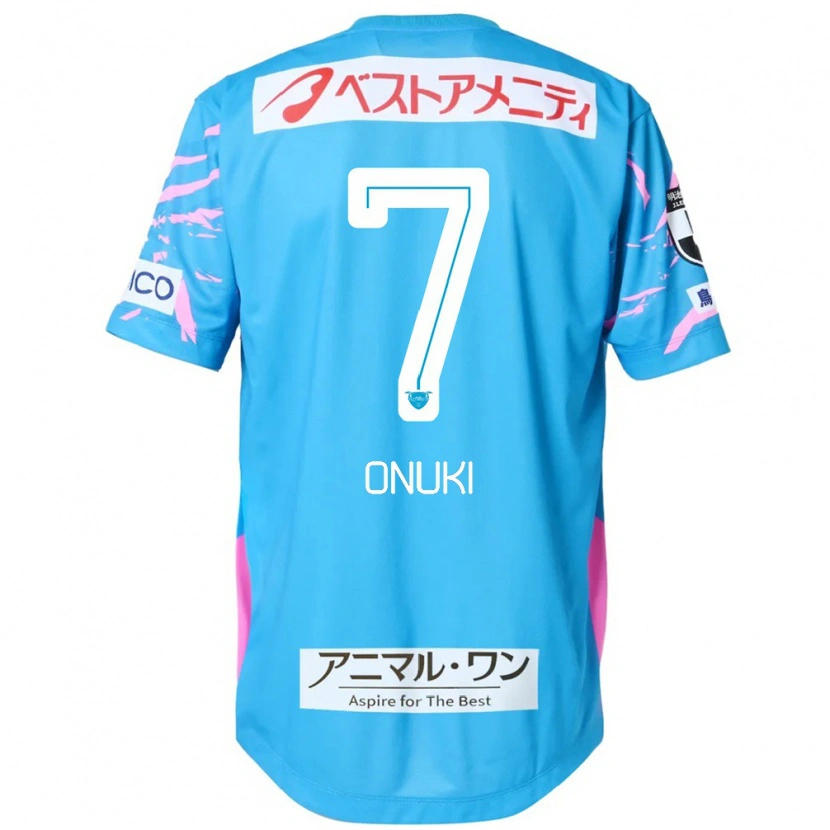 Danxen Barn Tentaro Onuki #7 Blå Rosa Hemmatröja Matchtröjor 2025/26 Tröjor T-Tröja
