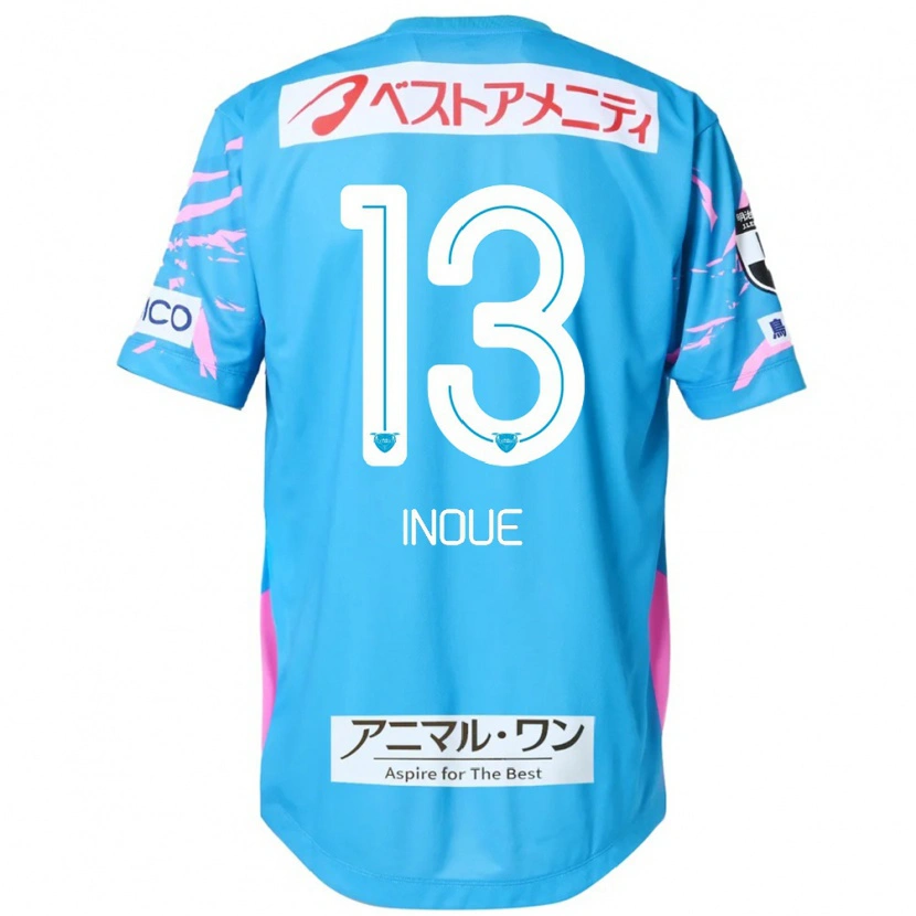 Danxen Barn Taisei Inoue #13 Blå Rosa Hemmatröja Matchtröjor 2025/26 Tröjor T-Tröja