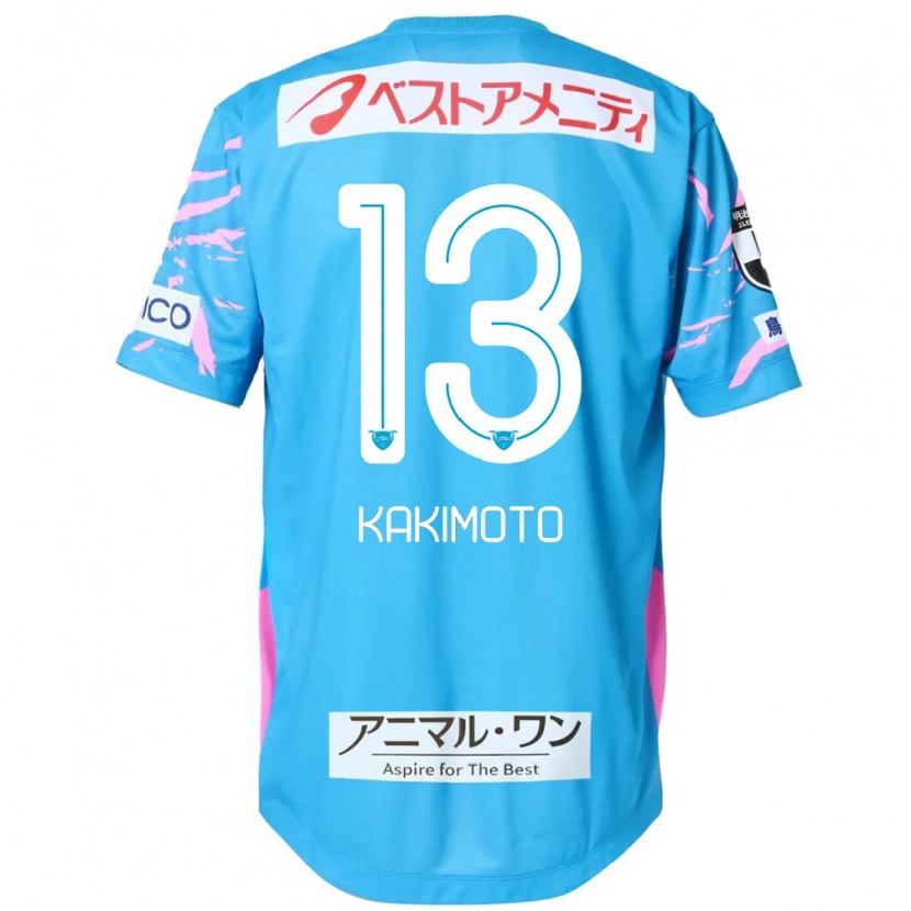 Danxen Barn Yuto Kakimoto #13 Blå Rosa Hemmatröja Matchtröjor 2025/26 Tröjor T-Tröja