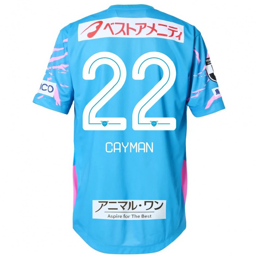 Danxen Barn Cayman Togashi #22 Blå Rosa Hemmatröja Matchtröjor 2025/26 Tröjor T-Tröja