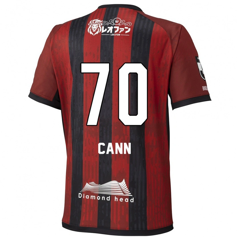 Danxen Barn Francis Cann #70 Röd Svart Hemmatröja Matchtröjor 2025/26 Tröjor T-Tröja
