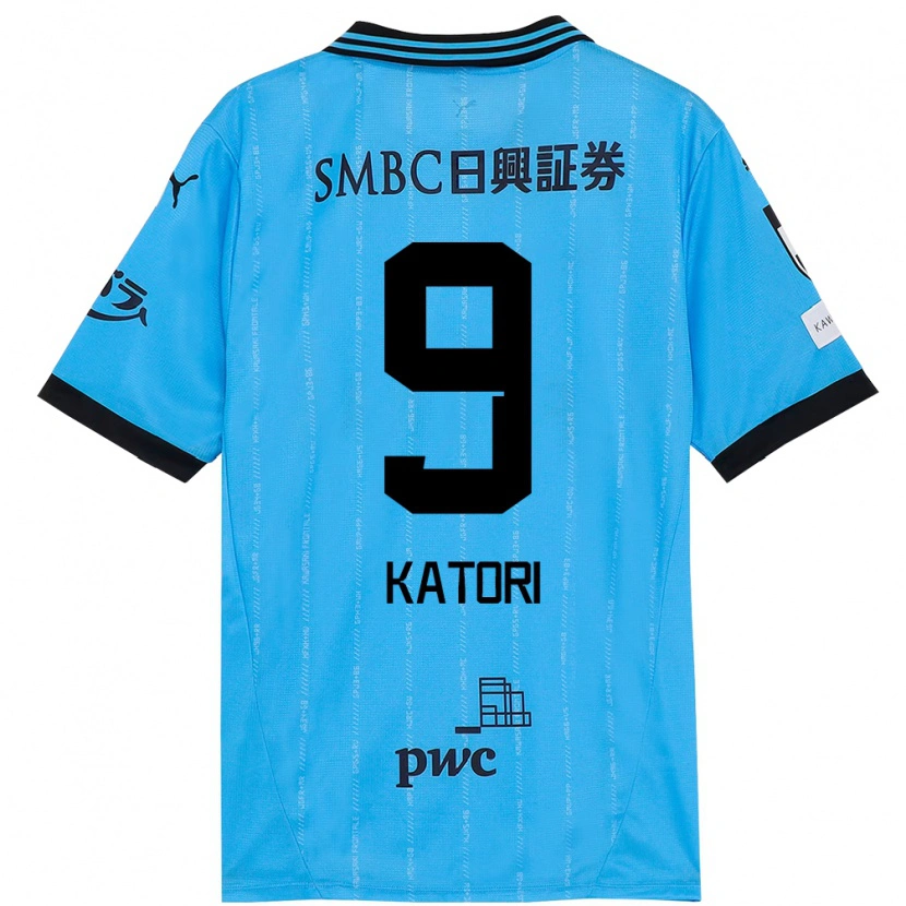 Danxen Barn Takeshi Katori #9 Himmelsblå Svart Hemmatröja Matchtröjor 2025/26 Tröjor T-Tröja