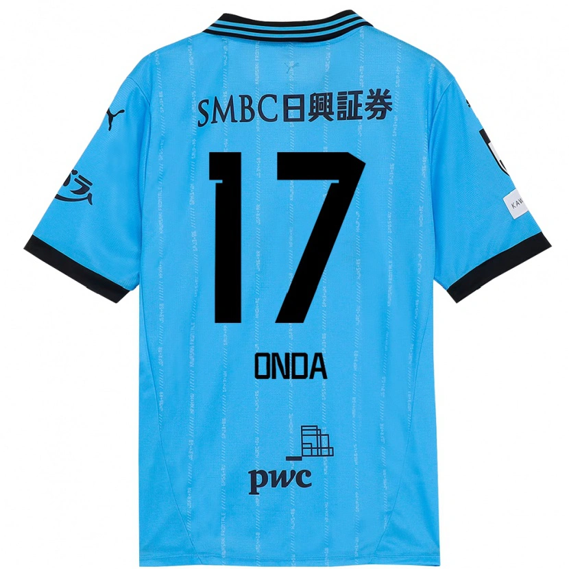 Danxen Barn Yutaro Onda #17 Himmelsblå Svart Hemmatröja Matchtröjor 2025/26 Tröjor T-Tröja
