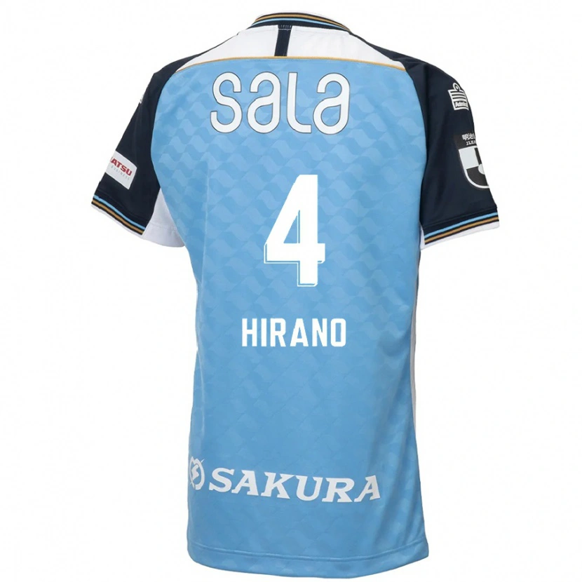 Danxen Barn Rion Hirano #4 Himmelsblå Svart Hemmatröja Matchtröjor 2025/26 Tröjor T-Tröja