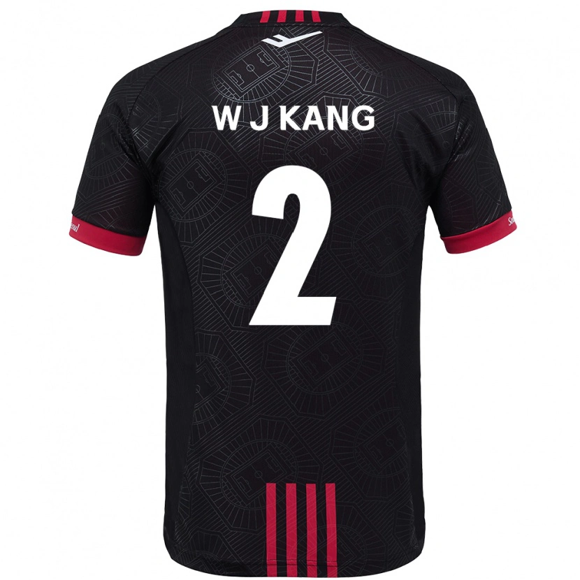 Danxen Barn Jae-Won Kang #2 Vit Svart Hemmatröja Matchtröjor 2025/26 Tröjor T-Tröja