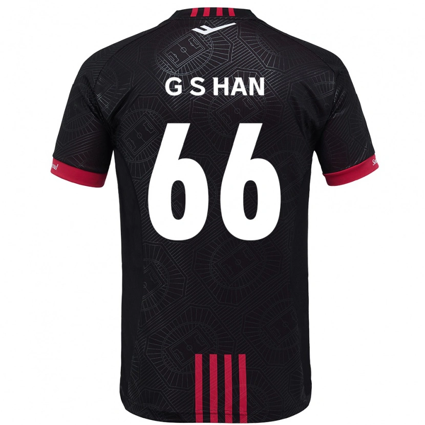 Danxen Barn Seung-Gyu Han #66 Vit Svart Hemmatröja Matchtröjor 2025/26 Tröjor T-Tröja