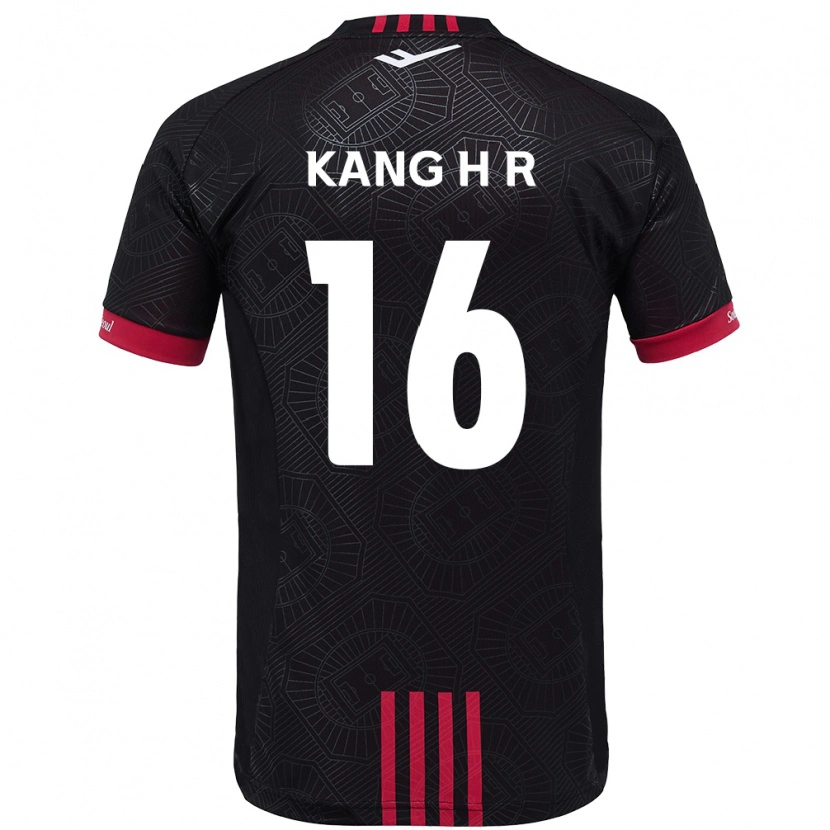 Danxen Barn Kang Hye-Rim #16 Svart Röd Hemmatröja Matchtröjor 2025/26 Tröjor T-Tröja