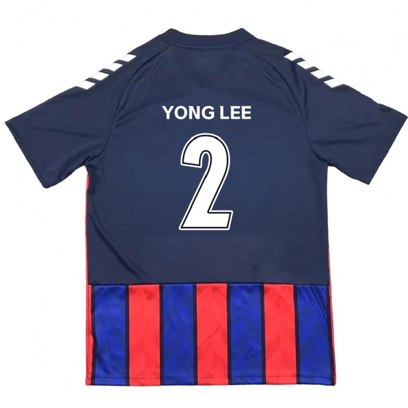 Danxen Barn Yong Lee #2 Kungsblå Röd Hemmatröja Matchtröjor 2025/26 Tröjor T-Tröja