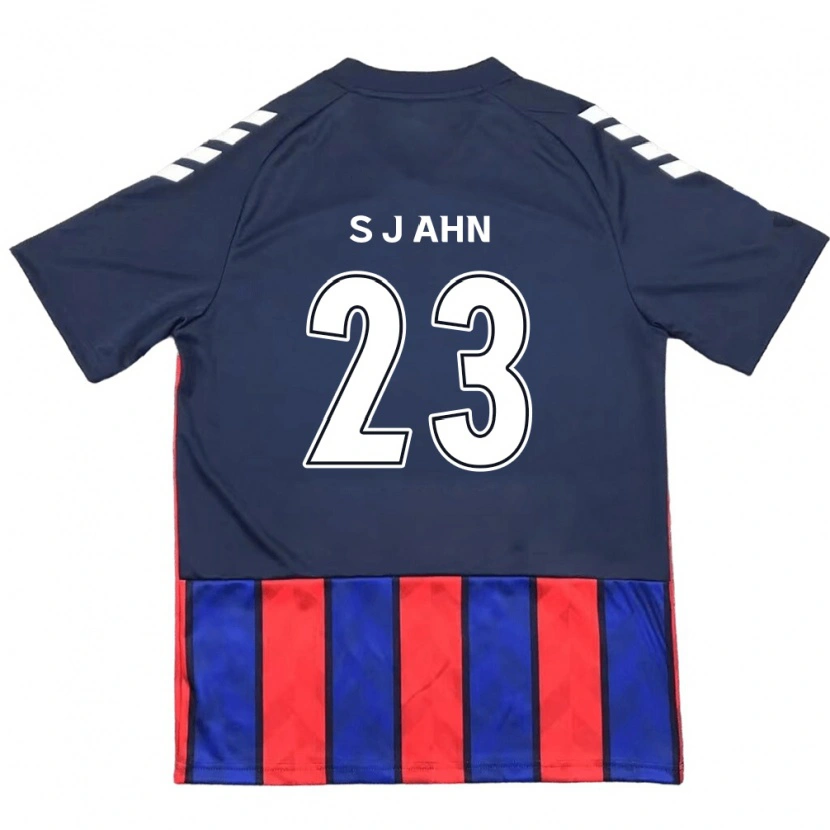 Danxen Barn Jun-Su Ahn #23 Kungsblå Röd Hemmatröja Matchtröjor 2025/26 Tröjor T-Tröja