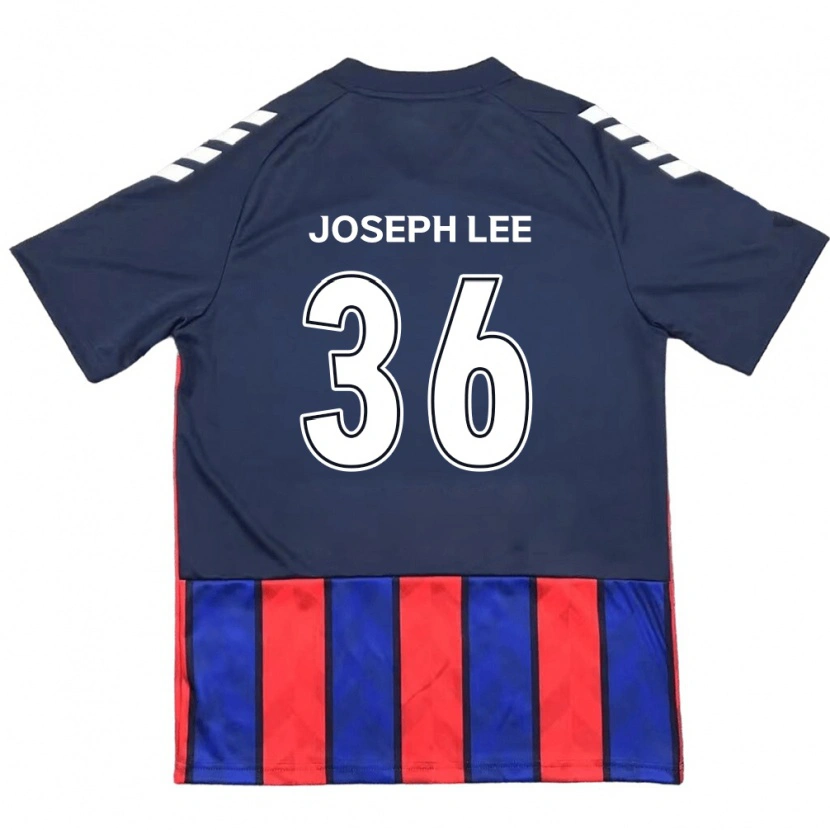 Danxen Barn Joseph Lee #36 Kungsblå Röd Hemmatröja Matchtröjor 2025/26 Tröjor T-Tröja