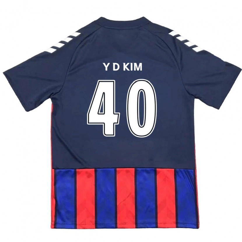 Danxen Barn Do-Yoon Kim #40 Kungsblå Röd Hemmatröja Matchtröjor 2025/26 Tröjor T-Tröja