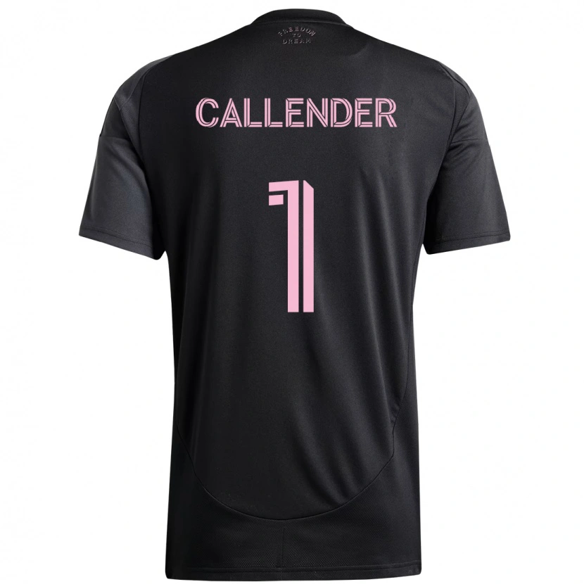 Danxen Barn Drake Callender #1 Svart Rosa Bortatröja Matchtröjor 2025/26 Tröjor T-Tröja