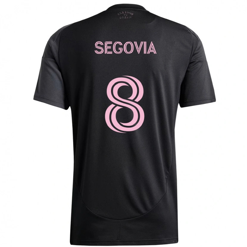 Danxen Barn Telasco Segovia #8 Svart Rosa Bortatröja Matchtröjor 2025/26 Tröjor T-Tröja