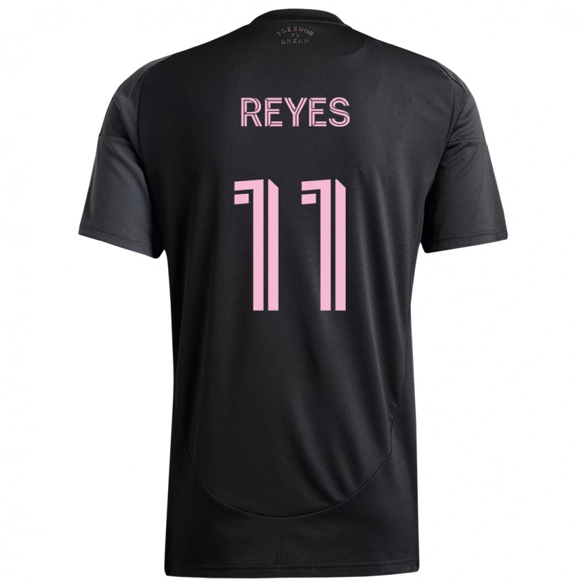 Danxen Barn Dairon Reyes #11 Svart Rosa Bortatröja Matchtröjor 2025/26 Tröjor T-Tröja