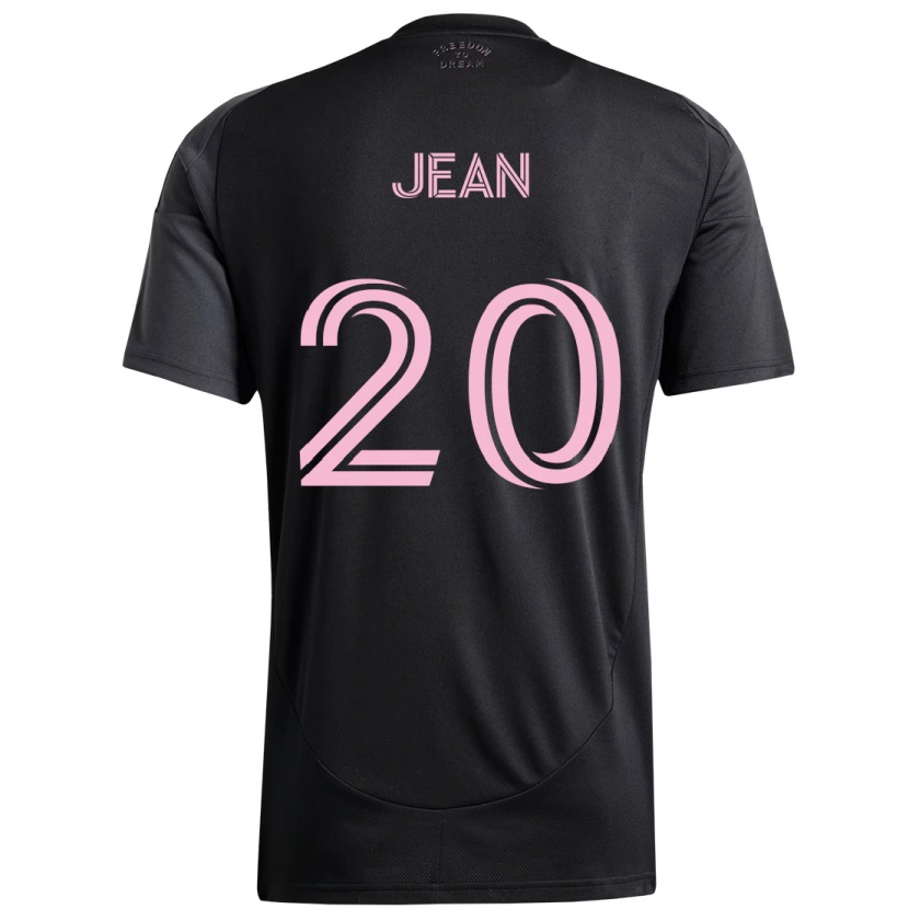 Danxen Barn Corentin Jean #20 Svart Rosa Bortatröja Matchtröjor 2025/26 Tröjor T-Tröja