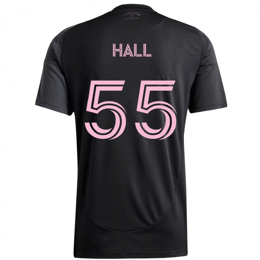 Danxen Barn Tyler Hall #55 Rosa Svart Bortatröja Matchtröjor 2025/26 Tröjor T-Tröja