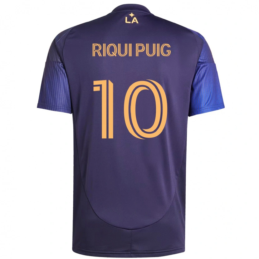 Danxen Barn Riqui Puig #10 Vit Gul Bortatröja Matchtröjor 2025/26 Tröjor T-Tröja
