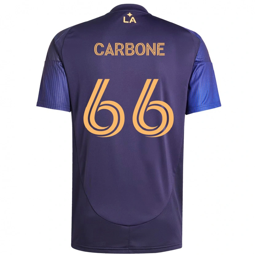 Danxen Barn Matteo Carbone #66 Vit Gul Bortatröja Matchtröjor 2025/26 Tröjor T-Tröja