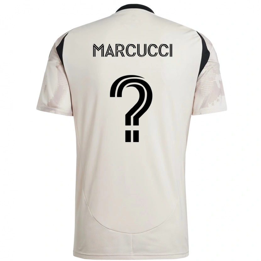 Danxen Barn Aj Marcucci #0 Beige Svart Bortatröja Matchtröjor 2025/26 Tröjor T-Tröja