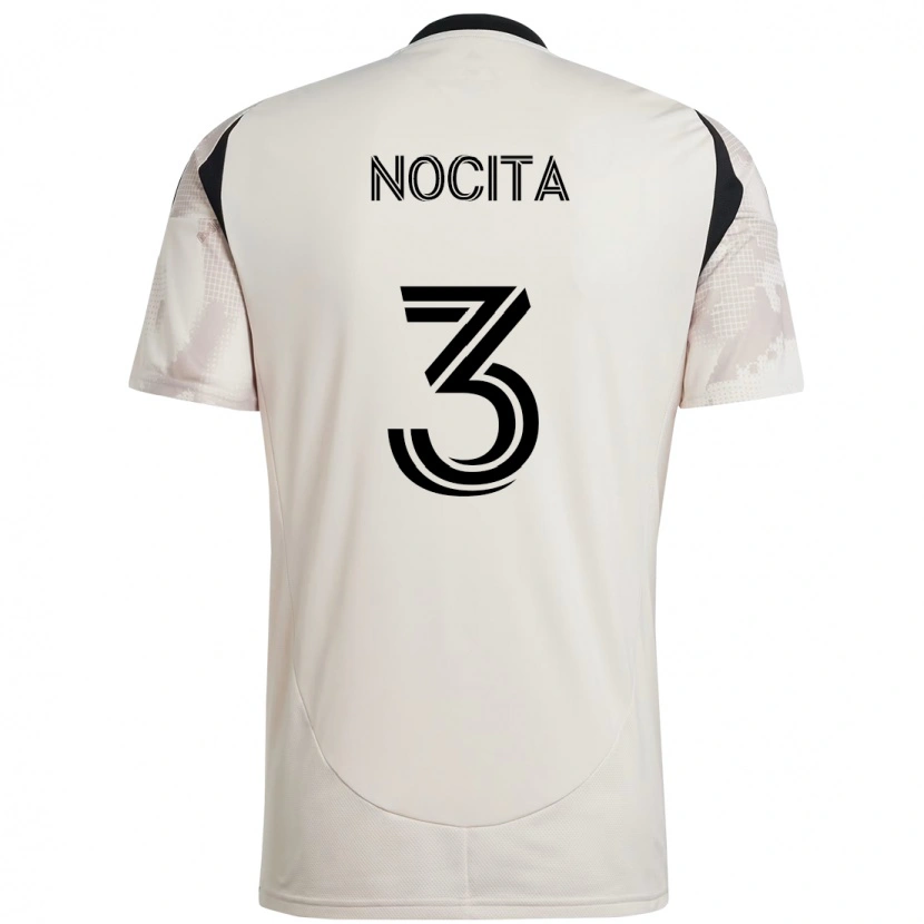 Danxen Barn Matthew Nocita #3 Beige Svart Bortatröja Matchtröjor 2025/26 Tröjor T-Tröja