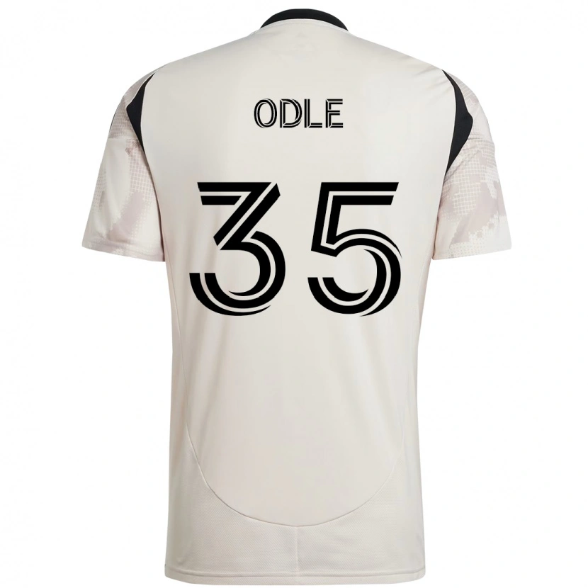 Danxen Barn Dallas Odle #35 Beige Svart Bortatröja Matchtröjor 2025/26 Tröjor T-Tröja