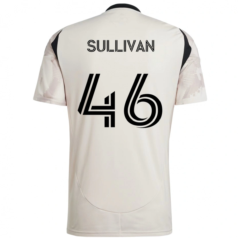 Danxen Barn Dylan Sullivan #46 Beige Svart Bortatröja Matchtröjor 2025/26 Tröjor T-Tröja