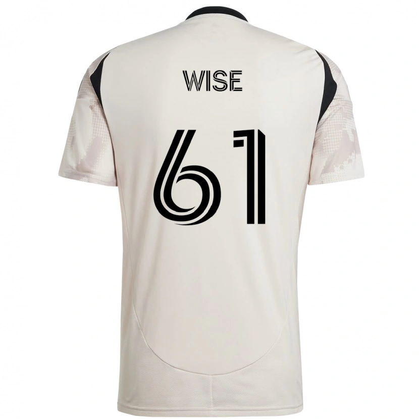 Danxen Barn Henry Wise #61 Beige Svart Bortatröja Matchtröjor 2025/26 Tröjor T-Tröja