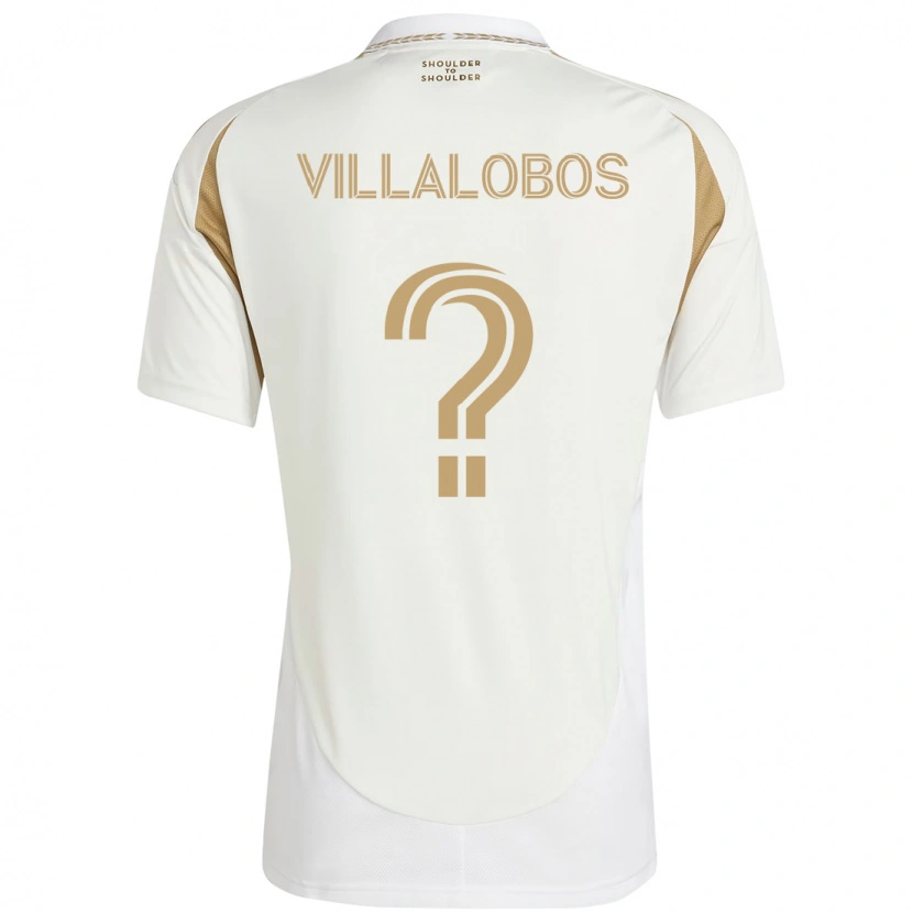 Danxen Barn Kristian Villalobos #0 Vit Brun Bortatröja Matchtröjor 2025/26 Tröjor T-Tröja