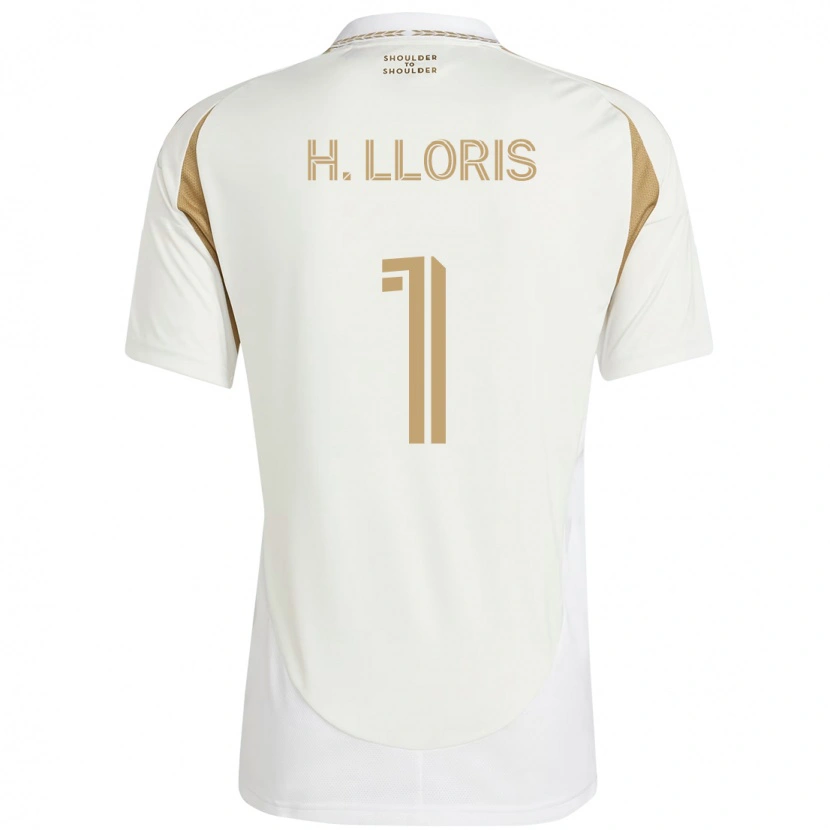Danxen Barn Hugo Lloris #1 Svart Brun Bortatröja Matchtröjor 2025/26 Tröjor T-Tröja