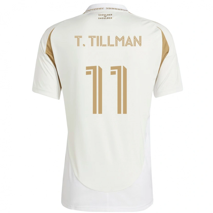 Danxen Barn Timothy Tillman #11 Vit Brun Bortatröja Matchtröjor 2025/26 Tröjor T-Tröja