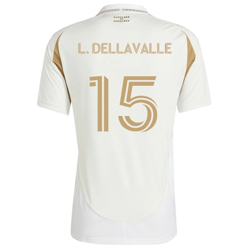 Danxen Barn Lorenzo Dellavalle #15 Svart Brun Bortatröja Matchtröjor 2025/26 Tröjor T-Tröja