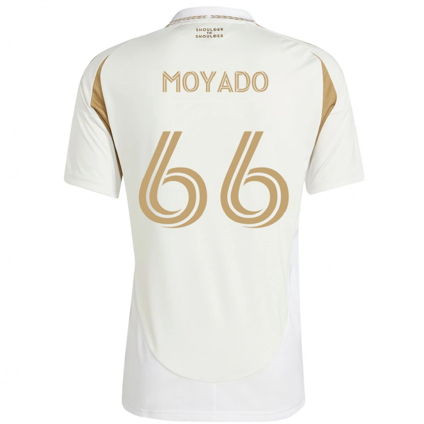 Danxen Barn Bryan Moyado #66 Vit Brun Bortatröja Matchtröjor 2025/26 Tröjor T-Tröja